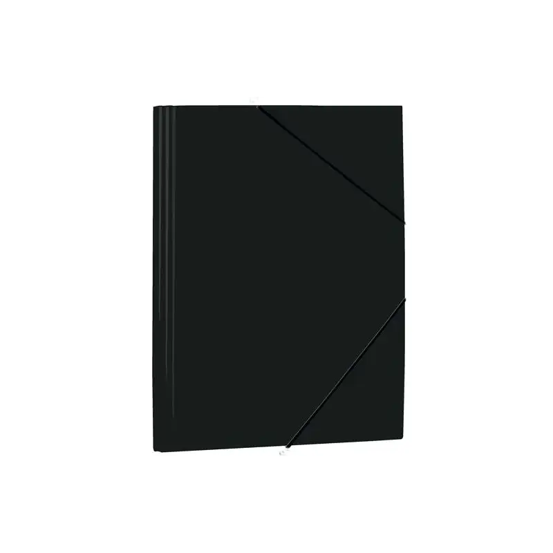 (1085P4) MARIOLA CARPETA CON GOMAS Y SOLAPAS FOLIO POLIPROPILENO 450 MICRAS NEGRO