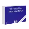 (3113L) MARIOLA FICHA LISA 150X100MM CARTULINA 180GR BLANCO PAQUETE DE 100