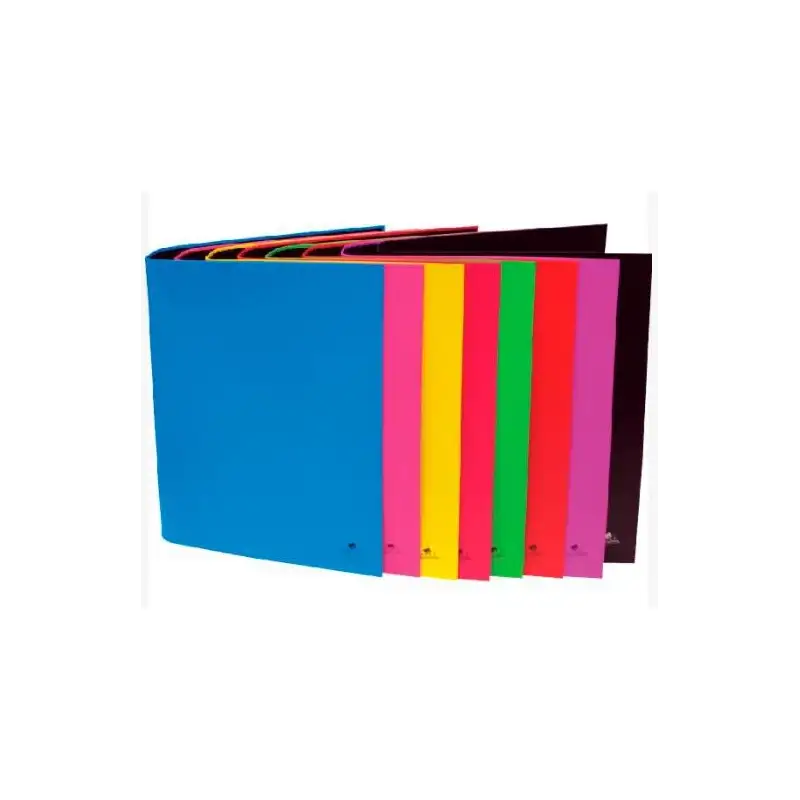 (384FP) MARIOLA CARPETA ANILLAS 4 X 40M FOLIO CARTÓN FORRADO PLASTIFICADO MATE C/SURTIDOS