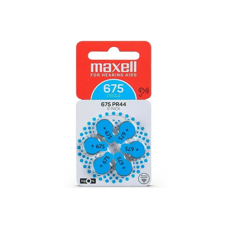 (791420) MAXELL BATERIAS DE AIRE DE ZINC 1