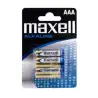 (LR03-B4 GD MXL) MAXELL PILAS ALCALINAS AAA - LR03- PACK 4 UDS