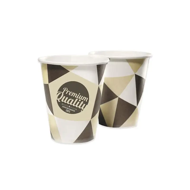 (8508) VASO 200CC CARTÓN BEBIDAS CALIENTES  PACK DE 50U