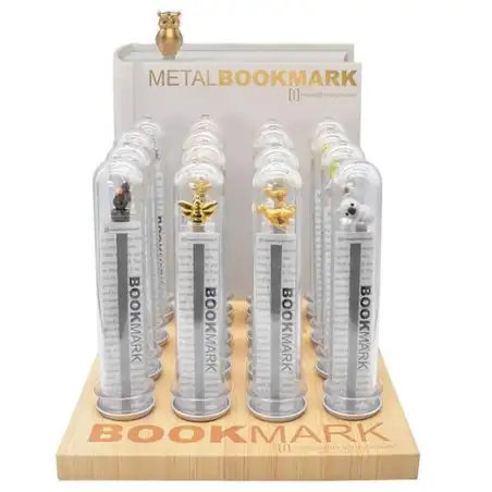 (70000298) METALMORPHOSE MARCALIBROS METÁLICOS 3D EXPOSITOR 16 UD SURTIDOS