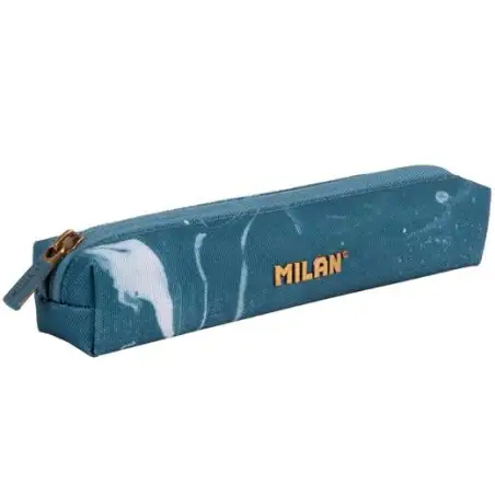 (081129LVB) MILAN PORTATODO MINI REDONDO SERIE LAVA AZUL