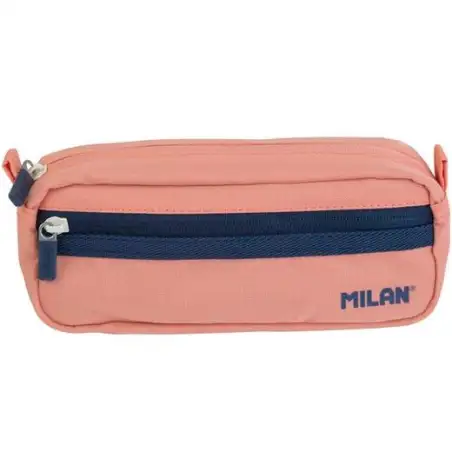 (081148SNCP) MILAN PORTATODO RECTANGULAR 2 CREMALLERAS SERIE 1918 ROSA