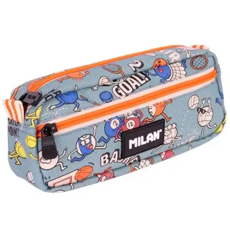 (081148SPT) MILAN PORTATODO RECTANGULAR 2 CREMALLERAS SERIE ESPECIAL SPORTS