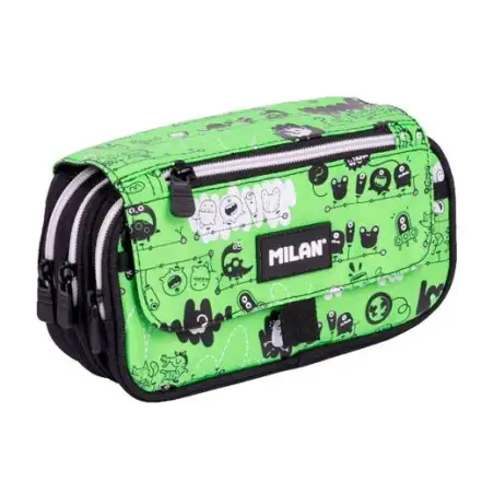 (08149TN2) MILAN PORTATODO 4 CREMALLERAS CON SOLAPA SERIE ESPECIAL TANDEM 2