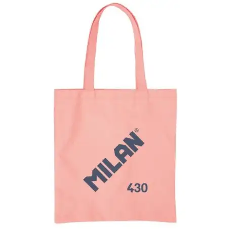 (62101SNCP) MILAN BOLSA DE MANO TOTE BAG SINCE 1918 ROSA
