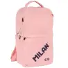 (624201SNCP) MILAN MOCHILA URBANA COMPACTA CON CIERRE DE SEGURIDAD 15L COLECCIÓN 430 SINCE 1918 ROSA