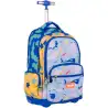 (625601BD) MILAN MOCHILA CON RUEDAS 6 CREMALLERAS 25L  SERIE ESPECIAL BLUE ODYSSEY
