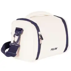 (08808SNCBG) MILAN BOLSA ISOTÉRMICA PORTA ALIMENTOS GRAN CAPACIDAD 5L COLECCIÓN 430 SINCE 1918 BEIGE