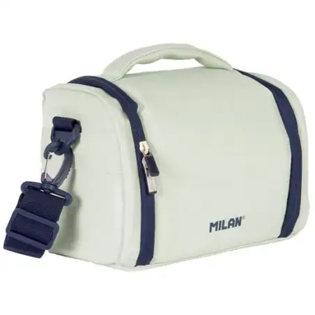 (08808SNCGR) MILAN BOLSA ISOTÉRMICA PORTA ALIMENTOS GRAN CAPACIDAD 5L COLECCIÓN 430 SINCE 1918 VERDE