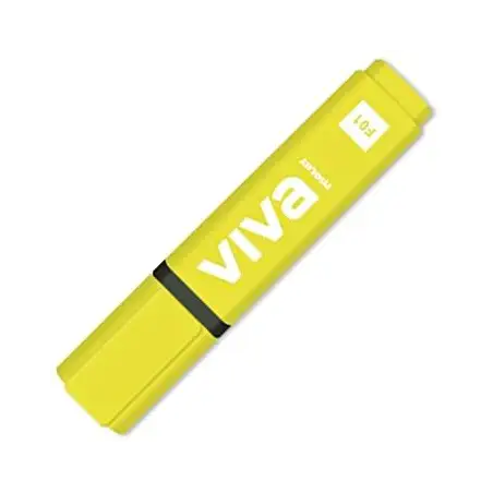 (RTF240-10-1) MOLIN MARCADOR FLUORESCENTE VIVA AMARILLO