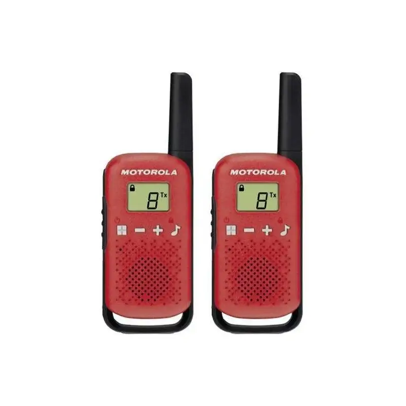 (B4P00811RDKMAW) MOTOROLA WALKIE TALKIE T42 ROJO