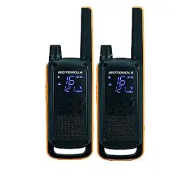 (B8P00811YDEMAG) MOTOROLA WALKIE TALKIE T82 EXTREME NEGRO