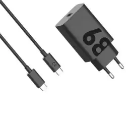 (SJMC682) MOTOROLA CARGADOR PARED CON CABLE USB-C TURBO POWER GAN 68W