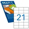 (04705) MULTI-3 ETIQUETAS ADHESIVAS 70X42