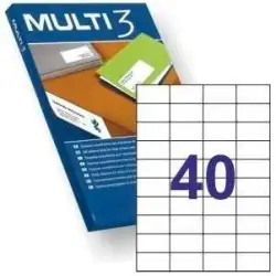 (04719) MULTI-3 ETIQUETAS ADHESIVAS 52