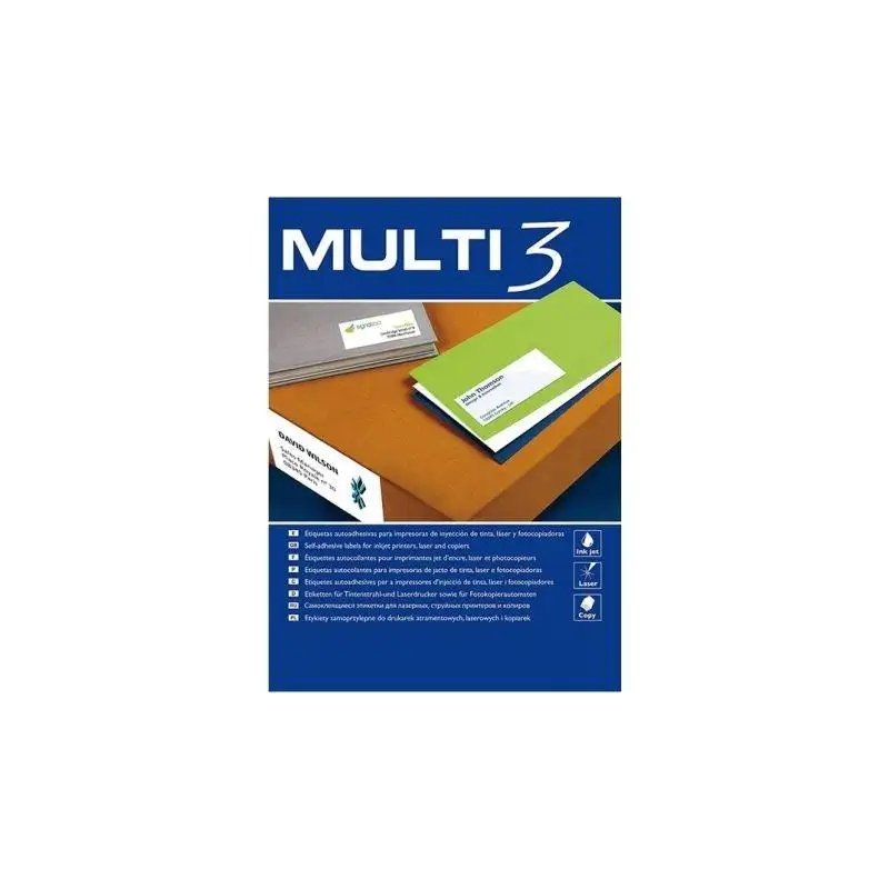 (04720) MULTI-3 ETIQUETAS ADHESIVAS 70X16