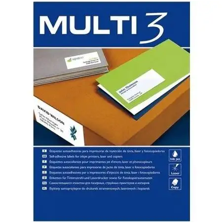 (04729) MULTI-3 ETIQUETAS ADHESIVAS 99