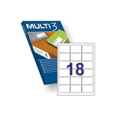 (10492) MULTI-3 ETIQUETAS ADHESIVAS 63