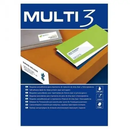 (10499) MULTI-3 ETIQUETAS ADHESIVAS 99