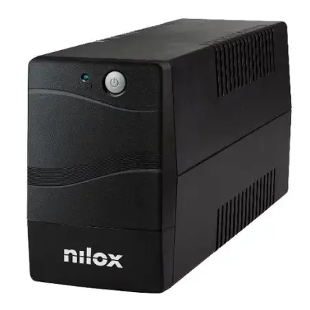 (NXGCLI12001X7V2) NILOX UPS 1200 VA SAI LINEA INTERACTIVA 2 TOMAS 840W