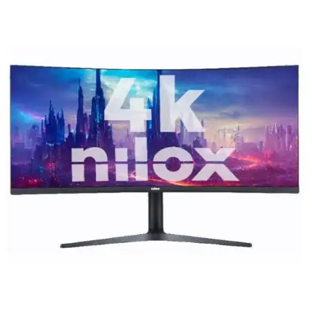 (NXM344KD11) NILOX MONITOR CURVADO 34" 1MS UHD 3840X2160 144HZ 16:9 2DP/2HDMI