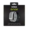 (NXSWONAIRSL) NILOX PULSERA INTELIGENTE SIN PANTALLA BLUETOOTH INCLUYE DOS PULSERAS PLATA Y NEGRO
