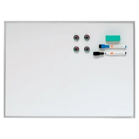 (1903777) NOBO PIZARRA MAGNÉTICA PEQUEÑA MARCO ALUMINIO 58.5X43CM BLANCO