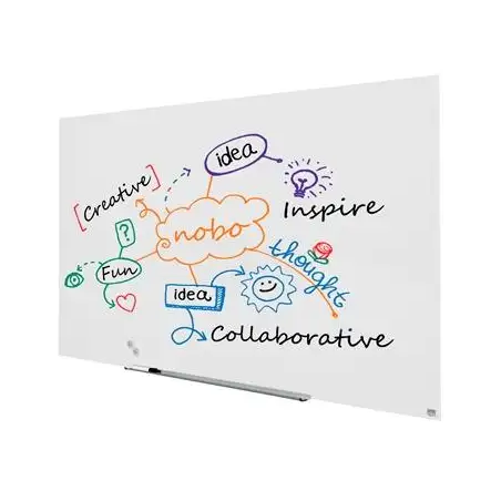 (1905178) NOBO PIZARRA MAGNÉTICA IMPRESSION PRO C/BANDEJA 190X100CM CRISTAL BLANCO BRILLANTE