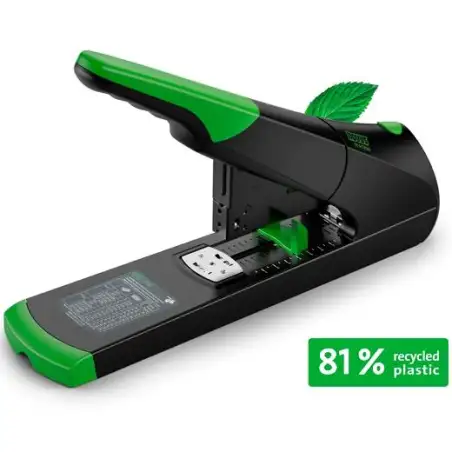 (023-0065) NOVUS GRAPADORA DE GRUESOS B50 RE+NEW HEAVY DUTY NEGRO  140 HOJAS
