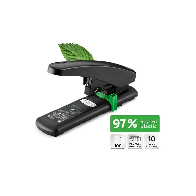 (023-0067) NOVUS GRAPADORA DE GRUESOS B40 RE+NEW 100H NEGRO/VERDE