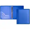(274-A) OFFICE BOX CARPETA ANILLAS 2 X 40MM A4+ TELA AZUL