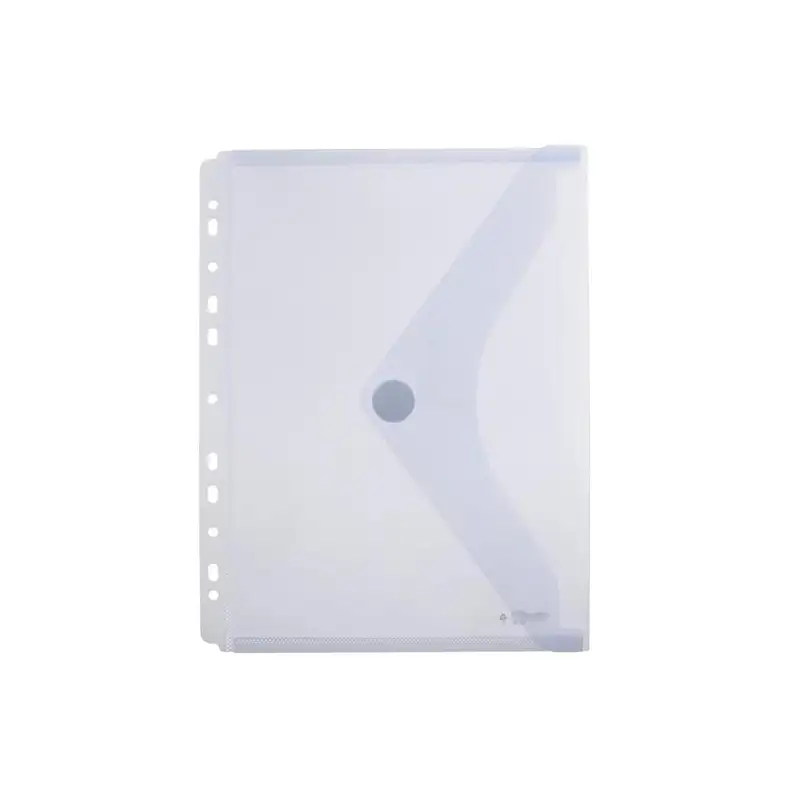 (35361) OFFICE BOX CARPETA SOBRE CON VELCRO CLASSIC A4+ MULTITALADRO PLÁSTICO TOUCH CRISTAL