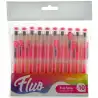 (FL142) OFFICE BOX MARCADOR FLUORESCENTE FLUO RECARGABLE ROSA PACK 10 UD