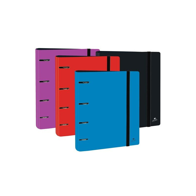 (2304PSU-EX) MARIOLA CARPEBLOCK ANILLAS MIXTAS 4X40MM C/RECAMBIO 100H 90GR 6 SEPARADORES PLÁSTICO POLYFOAM