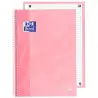 (400138324) OXFORD CUADERNO TOUCH EUROPEANBOOK 1 WRITE&ERASE 80H A4+ 1 LÍNEA MICROPERFORADO T/EXTRADURA PACK 5 UD FLAMINGO PA...