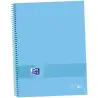 (400149492) OXFORD CUADERNO &YOU EUROPEANBOOK 1 WRITE&ERASE 80H A4+ 5X5MM MICROPERFORADO T/EXTRADURA PACK 5 UD PERIWINKLE BLUE