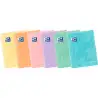 (400172932) OXFORD LIBRETA GRAPADA EASYBOOK 48H A4 4X4MM TAPA DE PLÁSTICO C/SURTIDOS PASTEL