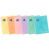 (400172933) OXFORD LIBRETA GRAPADA EASYBOOK 48H A5 4X4MM TAPA DE PLÁSTICO C/SURTIDOS PASTEL