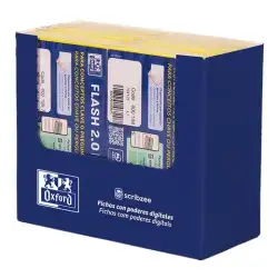 (400206781) OXFORD FLASHCARDS 2.0 PAQUETE A7 30 FICHAS 1 LÍNEA AMARILLO