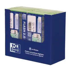 (400206782) OXFORD FLASHCARDS 2.0 PAQUETE A7 30 FICHAS 1 LÍNEA VERDE