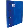 (400109181) OXFORD CARPETA ANILLAS 4 X 35MM CLASSIC EUROPEANBINDER C/RECAMBIO 100H A4+ 5X5 T/EXTRADURA AZUL MARINO