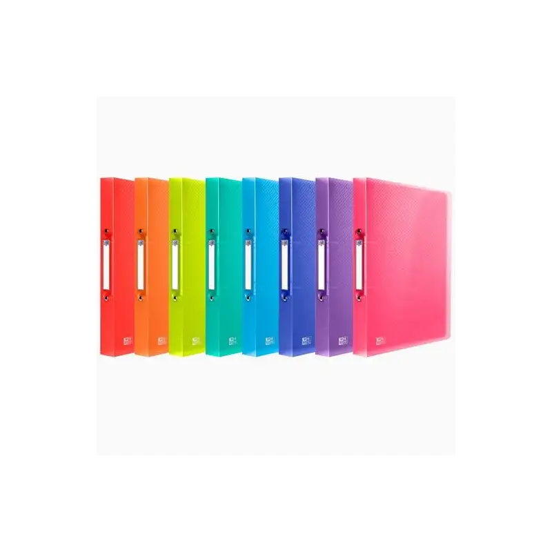 (400147046) OXFORD CARPETA DE ANILLAS 2X30 URBAN PP A4 COLORES SURTIDOS TRANSLÚCIDOS