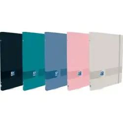 (400159035) OXFORD & YOU CLASIFICADOR 12 POSICIONES 25MM CIERRE C/GOMA T/EXTRADURA A4+ C/SURTIDOS