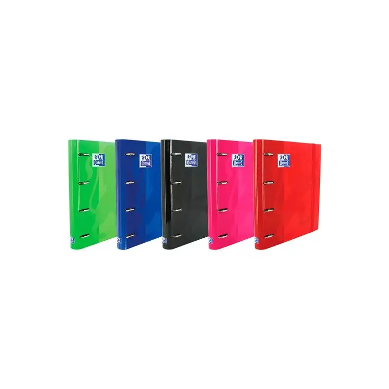 (400194658) OXFORD PACK EUROPEANBINDER CLASSIC TE A4+ 5X5 + REC 80H + SEPARADORES 5P CARTÓN C/SURTIDOS