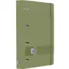 (400195520) OXFORD EUROPEANBINDER LIVE&GO CARPETA ANILLAS 4X35 A4+ C/RECAMBIO 5X5 WRITE&ERASE POLYFOAM VERDE SAFARI