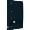 (400198250) OXFORD EUROPEANBINDER LIVE&GO CARPETA ANILLAS 4X35 A4+ C/RECAMBIO 1 LÍNEA WRITE&ERASE POLYFOAM NEGRO