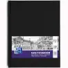 (400152623) OXFORD CUADERNO COSIDO ESBOZO ARTBOOK 96H A4 LISO 100GR PAPEL COLOR CREMA TAPA EXTRADURA NEGRO